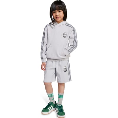 Adidas Minecraft Trainingspakken Peuter - Grijs - Maat 105 - 110 CM - Katoen Jersey