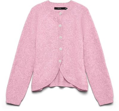 VERO MODA - VMWISH LS O-NECK FITTED CARDIGAN EXC - Dames - Cardigans