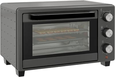 AHD® Stoomoven - Stoomoven Kookboek - Stoomoven Ontkalker - Grijs - 38cm x 47cm x 29cm