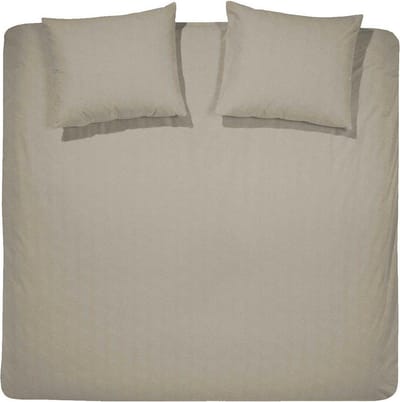 Damai Organic Silt - Dekbedovertrek - 140 x 200/220 - Eenpersoons - Loam