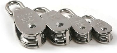 RVS Swivel Pulley M32 voor het Tillen van Draad en Touw met een Capaciteit van 250kg (Verpakking van 1)