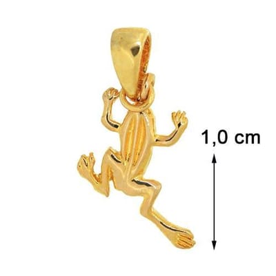 Blinx Jewels Vergulden Hanger Kikker