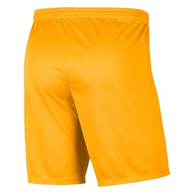 Nike Heren Dry Park III Korte Broek (Geel)