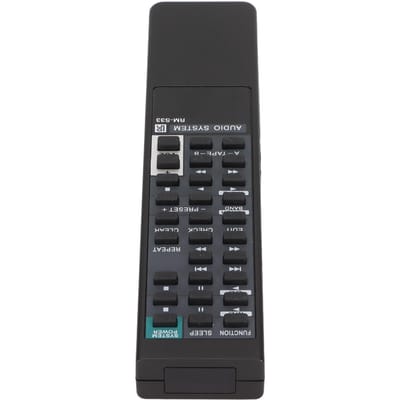 RMS33 Afstandsbediening Universele Vervangende TV-Afstandsbediening voor HCDH801 MHCS30 Audiosysteem gray