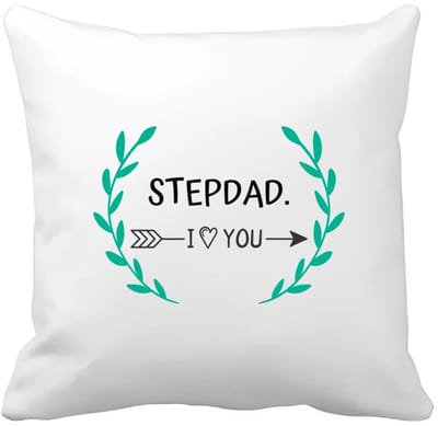 Akyol - stepdad i love you Kussen hoes - Papa - de liefste vader - vader cadeautjes - vaderdag - verjaardag - geschenk - kado - 40 bij 40 cm