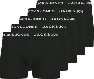 JACK&JONES ADDITIONALS - JACANTHONY TRUNKS 5 PACK BOX LN Heren Onderbroek