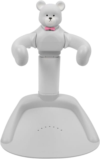 Babybadstandaard - Douchehulp - Baby verzorgen - In hoogte verstelbaar - 48-645 cm - Wit