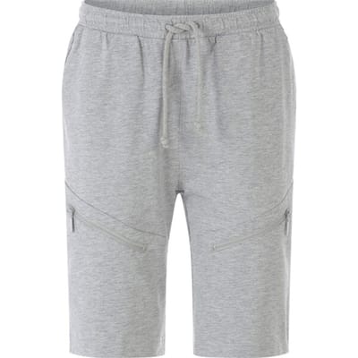 Babista herren Sweatbermuda - 48/50 - lichtgrijs - Plus Size