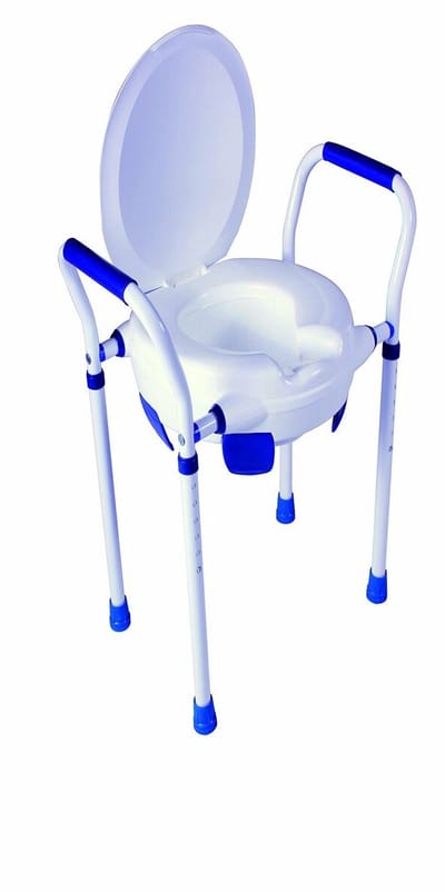 Toiletbril Aston 500431 Blauw Wit