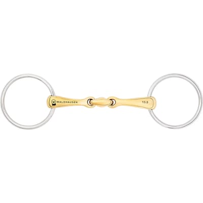 Dubbel bit voor paarden Waldhausen Cyprium 14 mm