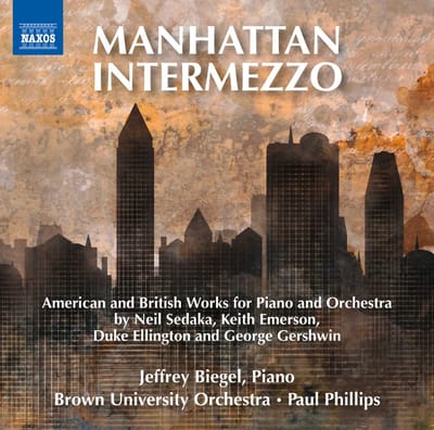 Brown University Orchestra, Paul Phillips - Manhattan Intermezzo - American And British Works For Piano And Orchestra (CD)