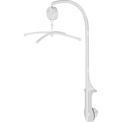 Babybedmobielen Rammelaars Muziek Leren Speelgoed Bedbel Draaimolen Ideaal voor Kinderbedjes Baby Baby Speelgoed 0 12 Maanden Ideaal voor Pasgeborenen Cadeaus white