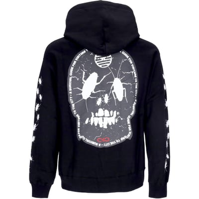 Rank Hoodie Herenhoodie Zwart