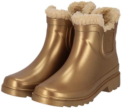 XQ Footwear - Regen - Laarsjes - Chelsea - Gold - Metallic - Maat 21/22