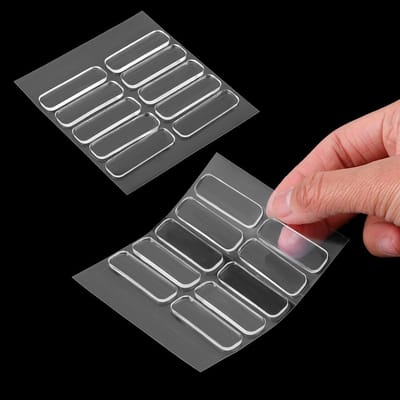 20 Stuks Transparante Muurbeschermers voor Meubels, Antikras Bumpers, Deurstopper en Stootkussens voor Keuken en Badkamer