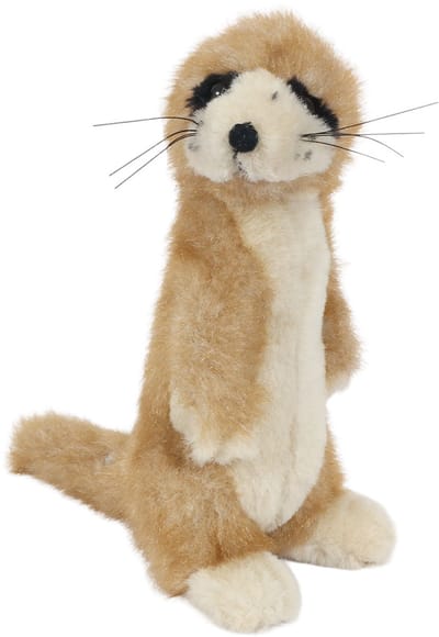 PIA Soft Toys - Pluche Knuffeldier - Stokstaartje - 23 cm