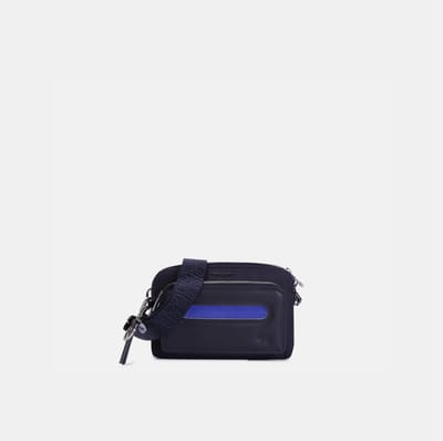 Hedgren Americano Dames Heuptas met RFID-bescherming – Compact – Peacoat Blue