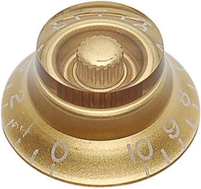 Boston KG-160L Bell-knop Linksdraaiend Transparant Goud