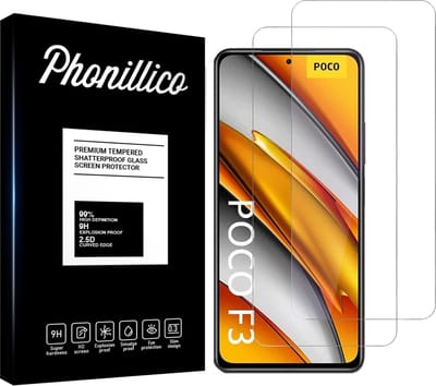 Screenprotector voor Xiaomi Poco F3 / Poco F4 GT - 2 stuks Beschermglas van glas Transparante glazen schermbeschermfolie