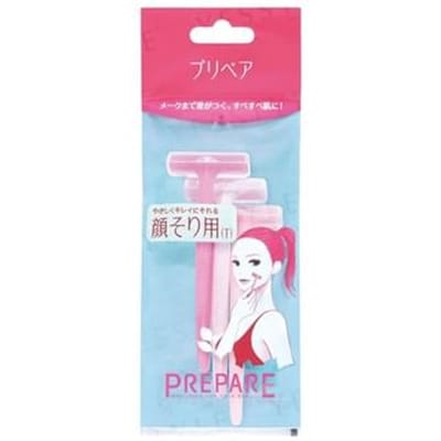 Shiseido - finetoday Prepare T Razor For Face Regular 3 pcs 1 set