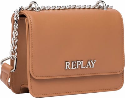REPLAY Schoudertas Avondtas Crossbody Bag Brick Brown Terracotta