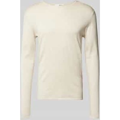 Gebreide pullover met ronde hals, model 'Rome'