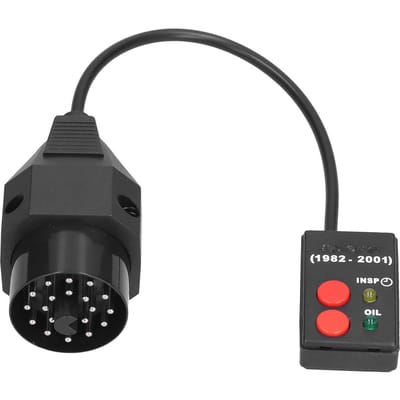 Olie Service Inspectielamp Reset Tool 20-pins Socket Vervanging voor 3 5 7 Serie E30 E36 E34 E39 E38 black