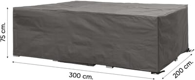 Winza Outdoor Covers - Premium - beschermhoes loungeset L - Afmeting : 300x200x75 cm
