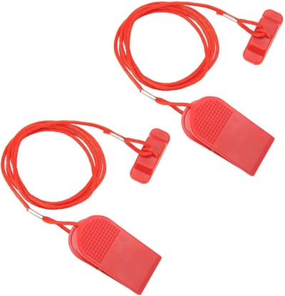 Dailygoody - Treadmill Safety Key - Set van 2 Universele Magneet Veiligheidsloten voor Loopbanden