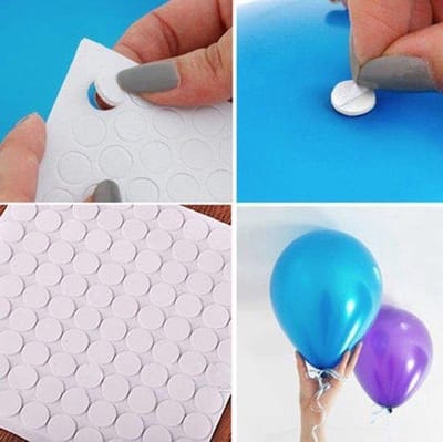 *** 100 Bubble Ballon Stickers - Muur en plafond Stickers - Feestje Party - Decoratie - van Heble® ***