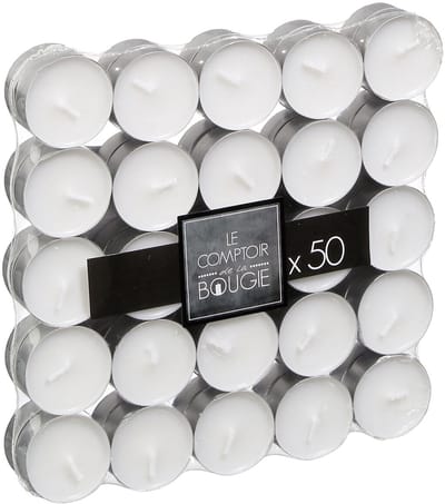 Atmosphera - Theelichten - 50 St - Wax - 4u