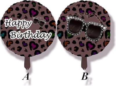 Follieballon Panter , happy birthday, gefeliciteerd, verjaardag