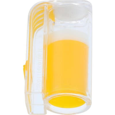 Attrape Reine en Plastique Sain Non Toxique Rond Sans Ébavures Léger Une Main Bouteille de Marquage de Reine white