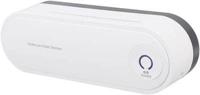 Dailygoods- Tandenborstelhouder UVC-licht - Sterilisator - Wandmontage - Draagbaar - Ruimtebesparend - Eenvoudig te installeren - Tandenborstelsterilisator