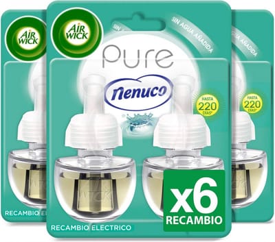 Air Wick Freshmatic Navullingen Nenuco - Voordeelverpakking 6 x 19 ml