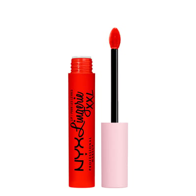Nyx Professional Makeup Lip Lingerie XXL - On Fuego - Matte, niet-overdraagbare lippenstift - Rood