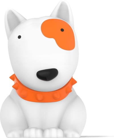 Dhink - Nachtlampje Kleine hond -siliconen materiaal