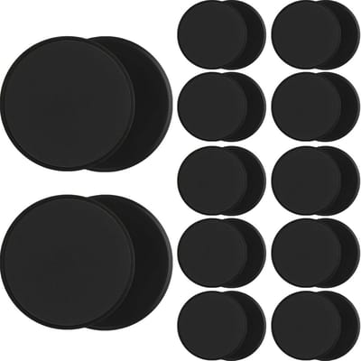 24 Stuks Core Sliders voor Buikspieroefeningen - Dubbelzijdige Workout Glijschijven voor Fitness
