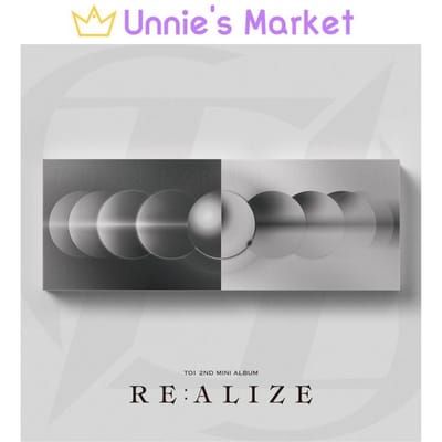TO1 - [RE:ALIZE] het 2e Mini-Album REAL gray