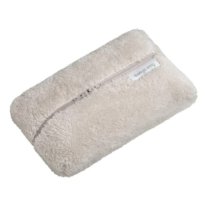 Baby's Only Billendoekjeshoes Cozy - Babydoekjes hoes - Hoes voor luierdoekjes en pampers billendoekjes - Urban Taupe - Ritssluiting
