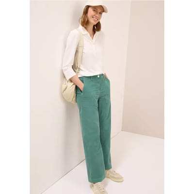 Wide Legs corduroy broek