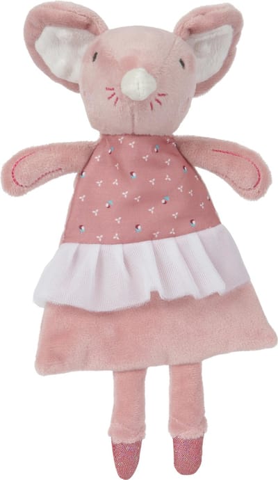 Tiamo Knuffeldoekje Balletmuis 28 Cm Roze