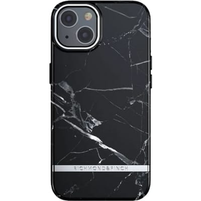 Richmond & Finch Zwart Marmer iPhone 13 Cover