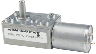 Elektrische Motor - Gelijkstroom Motor - Apparaten Aandrijven - Zelfremmende Functie - 24V 1RPM - Metaal