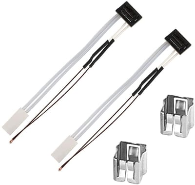 Dailygoods- Extruder Thermistor - 2-delige Hot-End Kit - 3D Printer Accessoires - Compatibel met P1P/P1S - Keramische Verwarmingsplaat - Thermistor 10-300°C - Hotend Kit