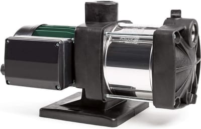 Zelfaanzuigende Pomp - Centrifugaalpomp Waterpomp - Huishoudelijke Watertoevoer - Stil en Betrouwbaar - 90 l/min - Zwart
