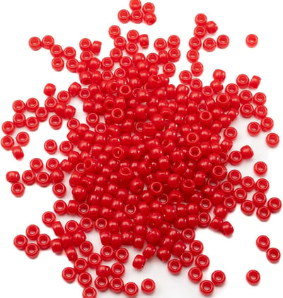 Kralen 6x9mm Bulk Kandi Kralen voor Vriendschap Armband Ketting Sieraden Maken Pennen Haar Vlechten Kit