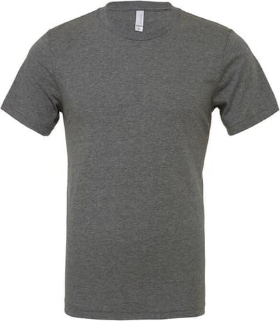 Bella+Canvas Unisex Heather CVC Short Sleeve Tee CV3001CVC - Deep Heather - M
