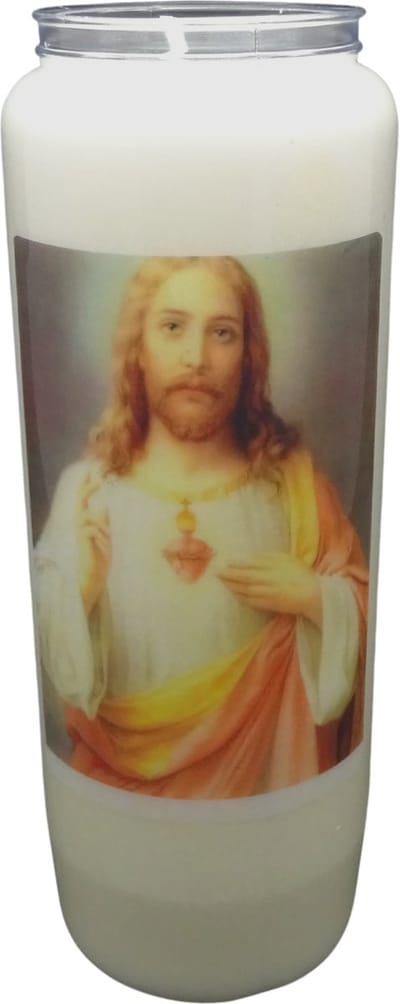 Noveenkaars Heilige Man 009 - 9 dagen brander (5 stuks)