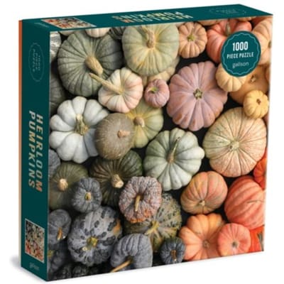 Heirloom Pumpkins 1000 Piece Puzzle In Square Box - Galison